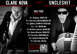 Clark Nova and Uncleshit Italy Tour Dates