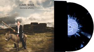 Clark Nova "Memory Affairs" Vinyl Record Cover: Donkey, Carrot and Clark Nova Clark Nova "Memory Affairs" Vinyl Record Cover